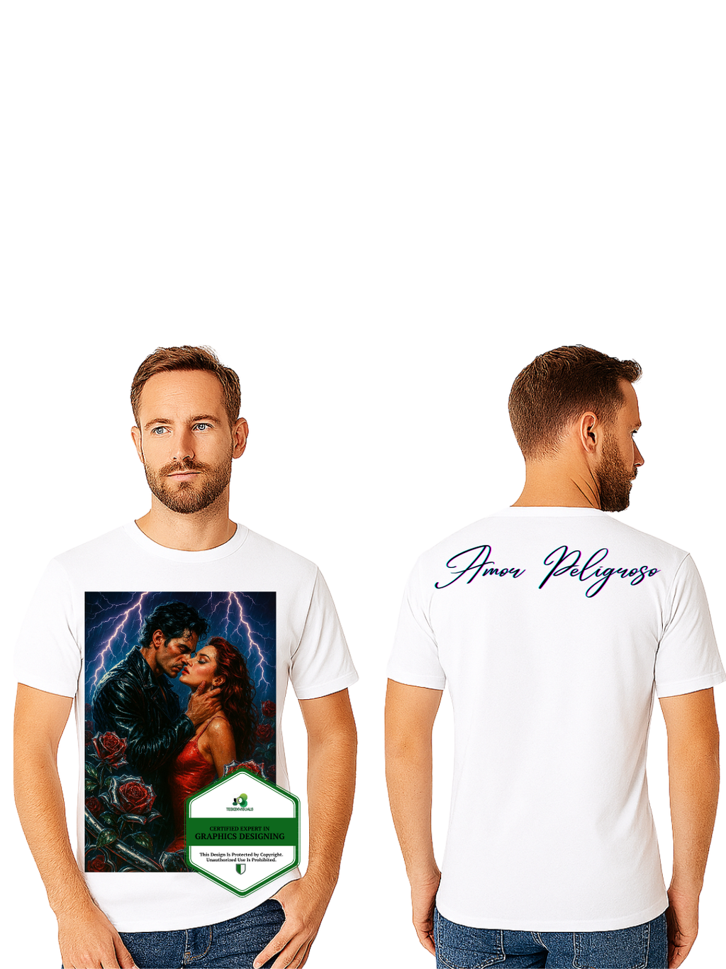James Hollywood Digital T-shirt Design