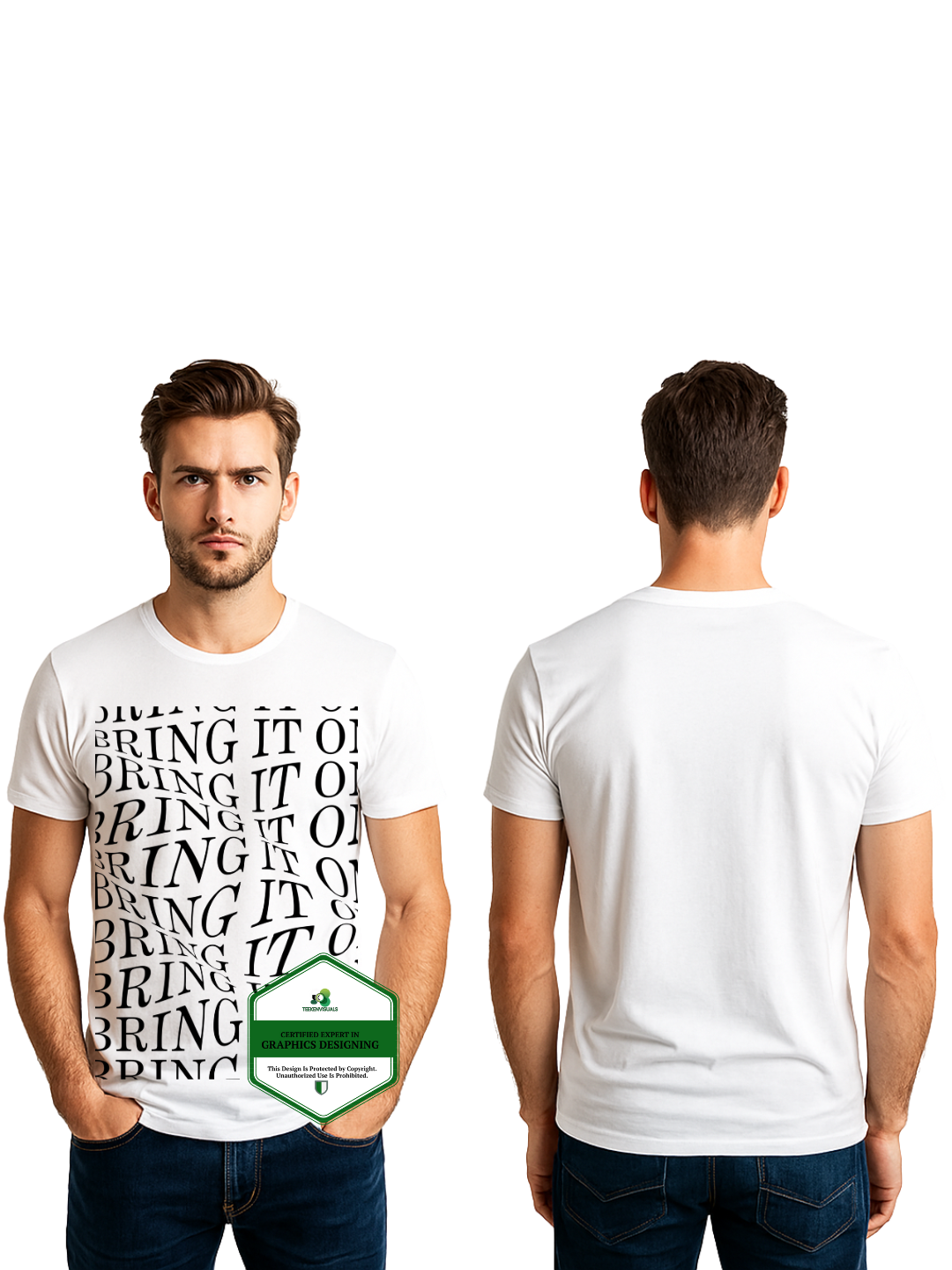 Bold Typography T-shirt Design